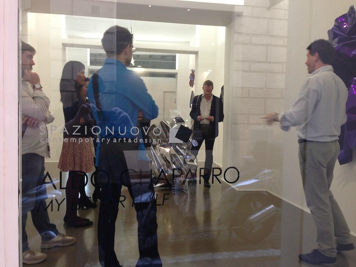 Private gallery experience — contemporary art gallery in Rome